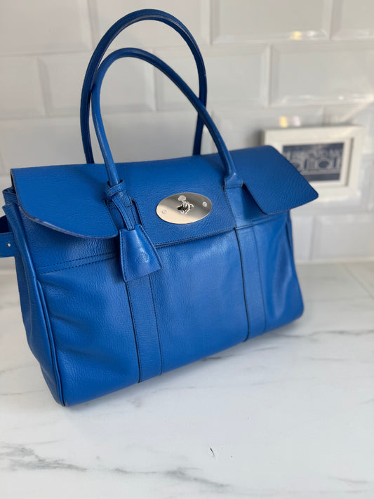 Mulberry Heritage Bayswater - Electric Blue