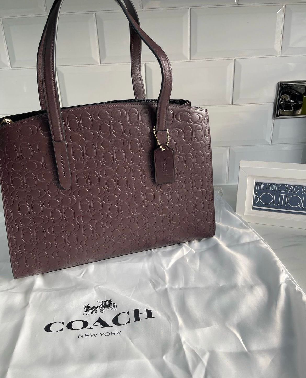 Coach Tote Bag Black -  UK