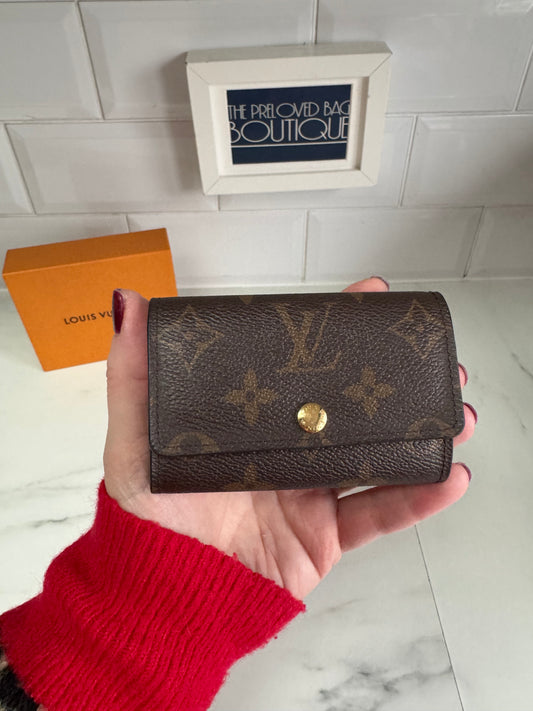 Louis Vuitton 6 Key Holder - Monogram Brown