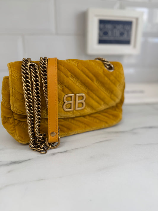 Balenciaga Camera Bag - Ochre/Mustard