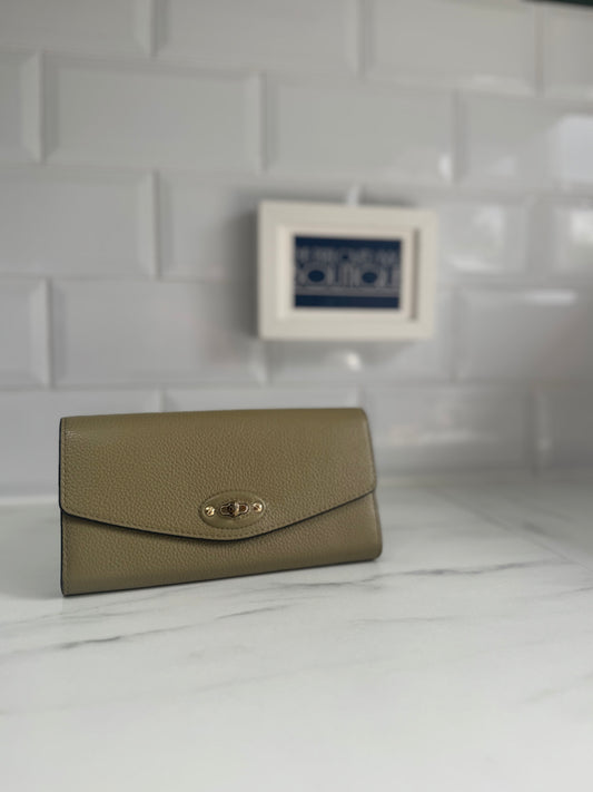 Mulberry Darley Wallet - Summer Khaki