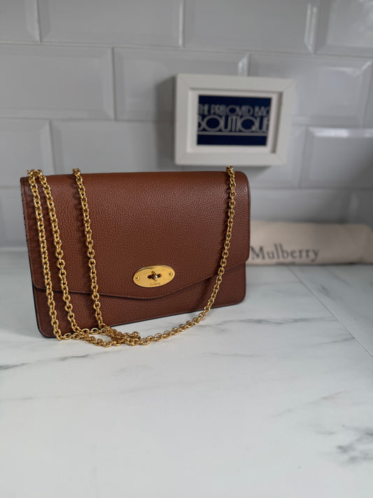 Mulberry Small Darley Shoulder Bag - Oak