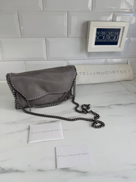 Stella McCartney Falabella Wallet Crossbody Bag - Grey