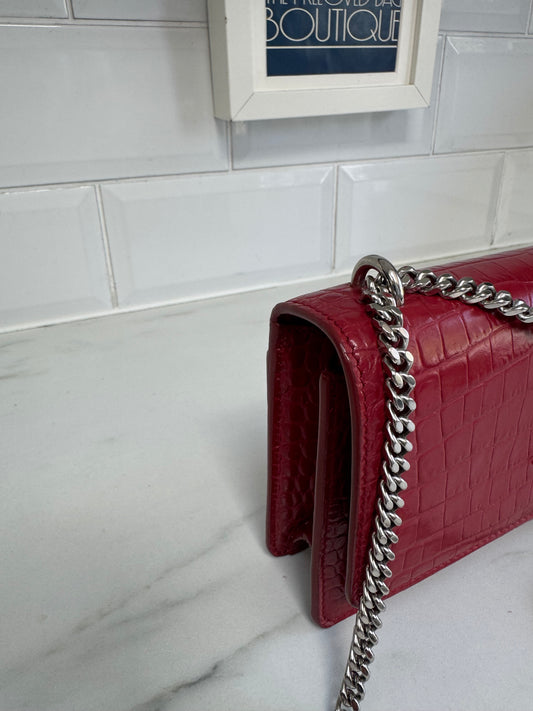 Saint Laurent Mini Sunset - Red