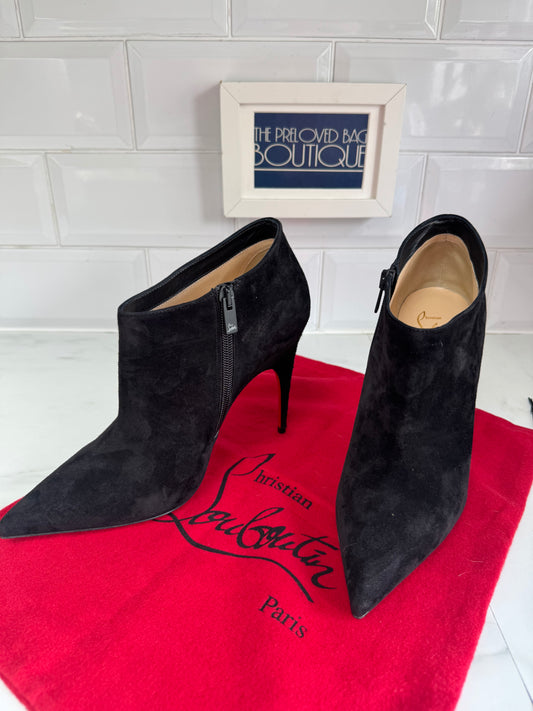 Christian Louboutin Gorgona 100 Shoe Boots - black