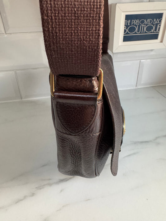 Mulberry Bonnie Satchel - Chocolate Brown