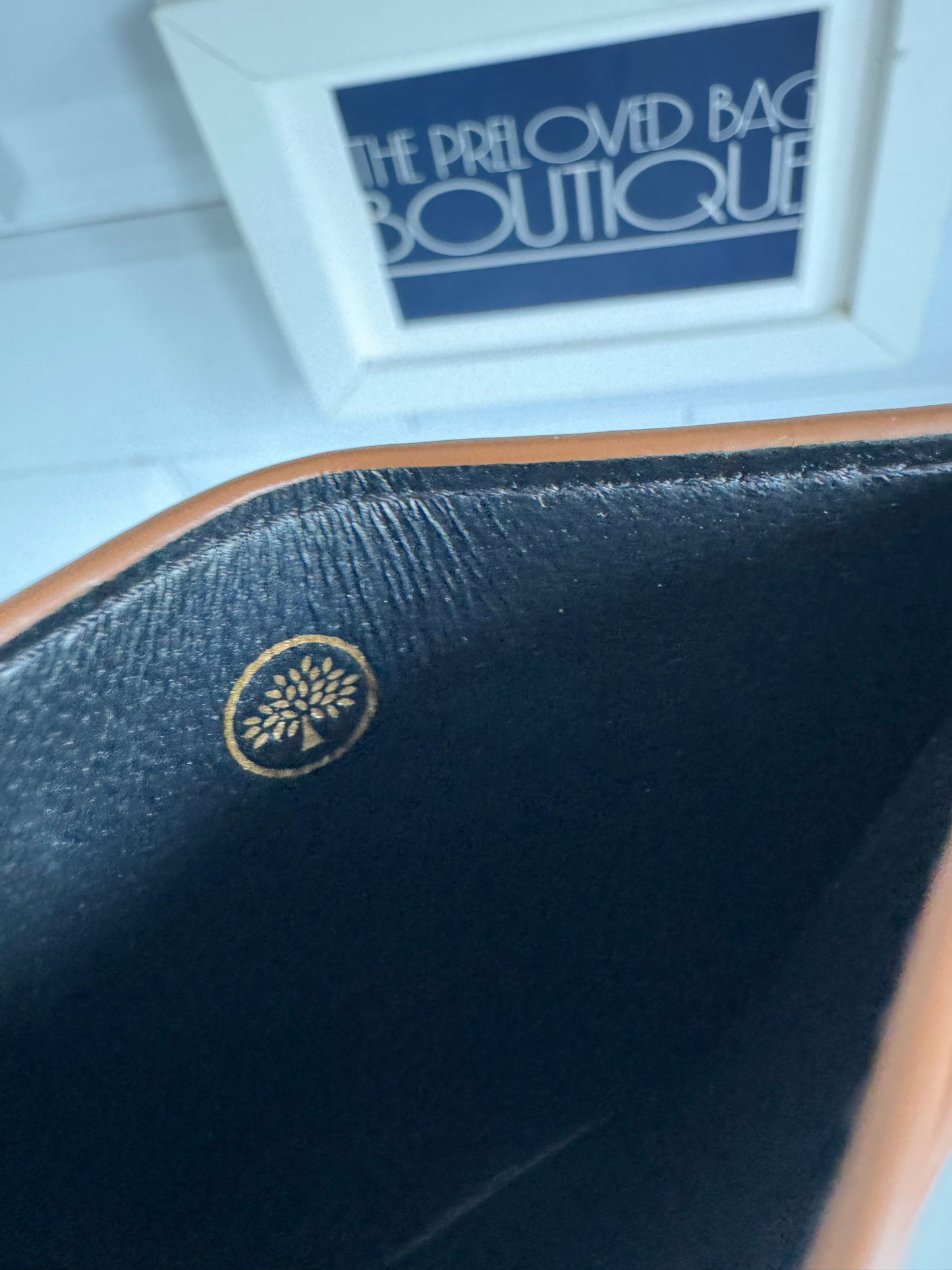 Mulberry Softie Card Holder - Tobacco