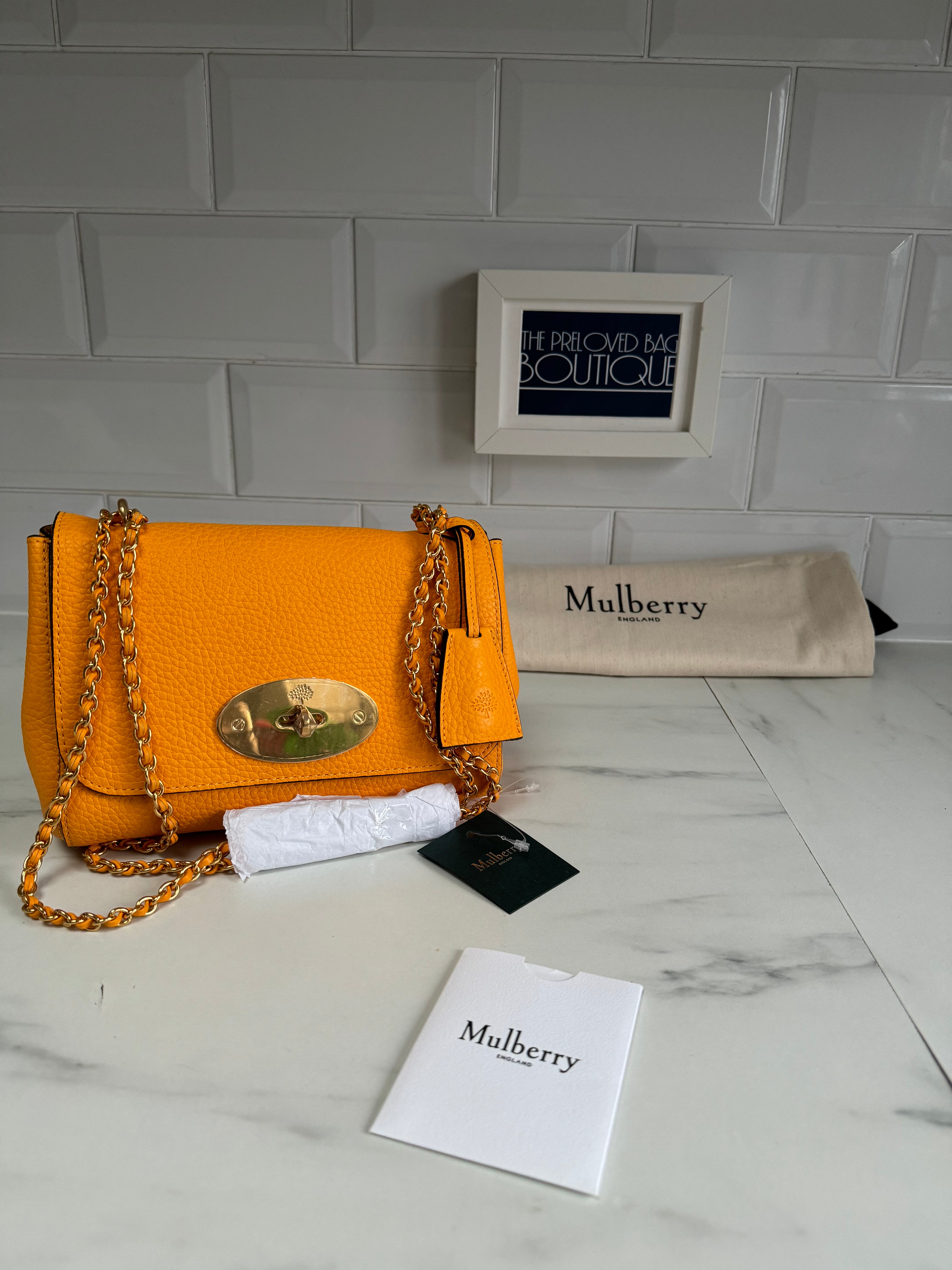 Mulberry Regular Lily Double Yellow The Preloved Bag Boutique