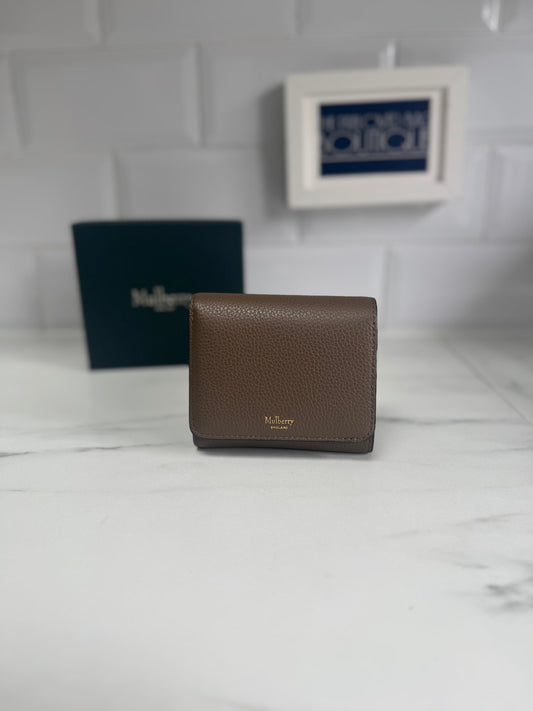 Mulberry Small Continental French Purse - Clay