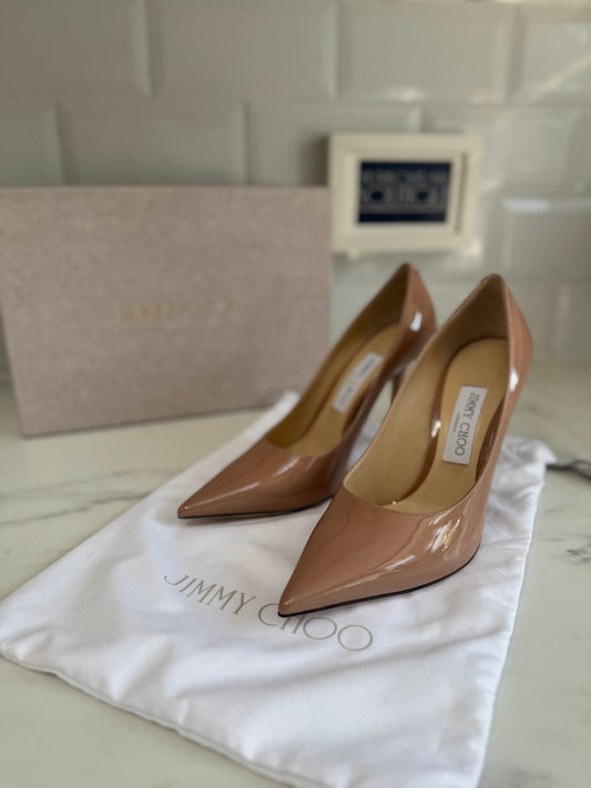 Jimmy Choo Love 100  Heels - Ballet Pink