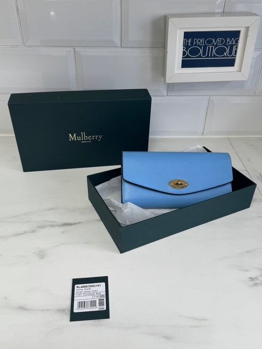 Mulberry Darley Wallet - Cornflower Blue