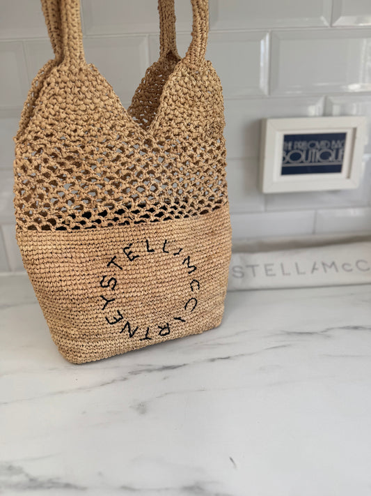 Stella McCartney Rafia Bag - Beige