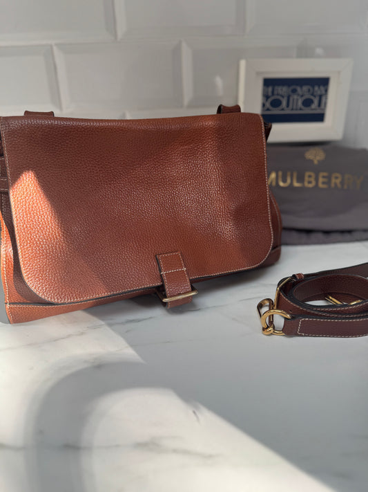 Mulberry Chiltern Satchel - Oak