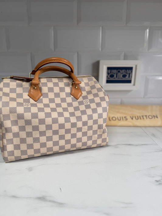 Louis Vuitton Speedy 30 - Damier Azure
