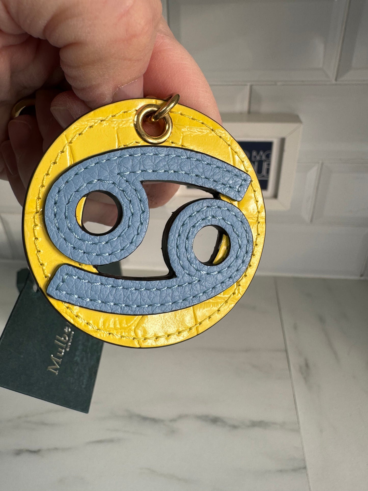 Mulberry Zodiac Keyring - Cancer