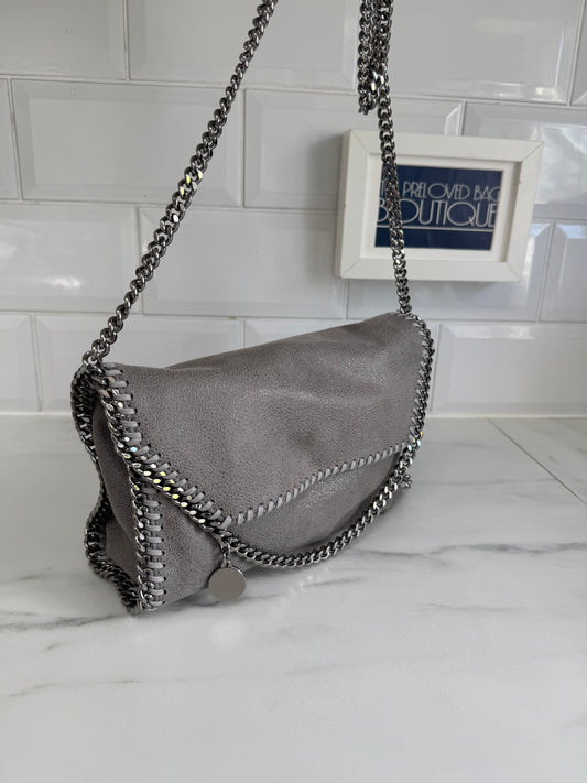 Stella McCartney Falabella Wallet Crossbody Bag - Grey