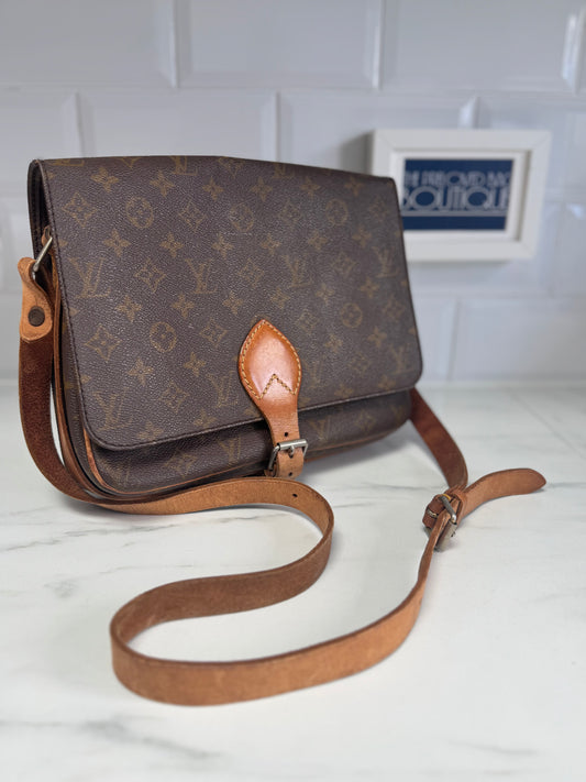 Louis Vuitton Vintage Cartouchiere - Brown Monogram