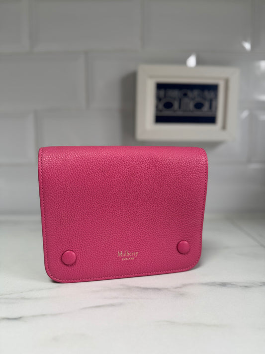 Mulberry Small Clifton - Candy Pink (no long strap)
