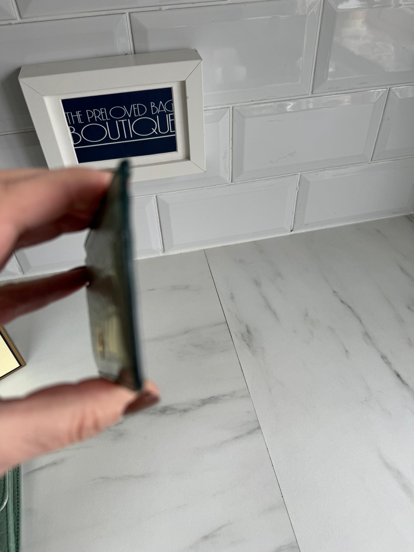 Aspinal of London Travel wallet & Card Holder - Green