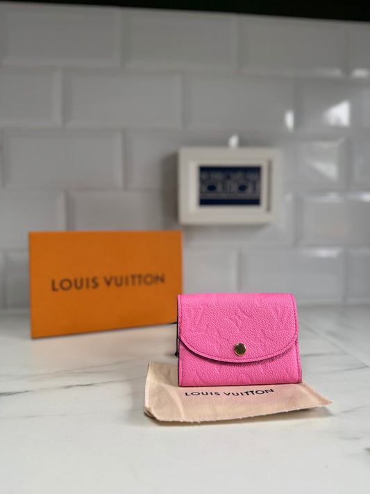 Louis Vuitton Rosalie Coin Purse - Kawaii Pink