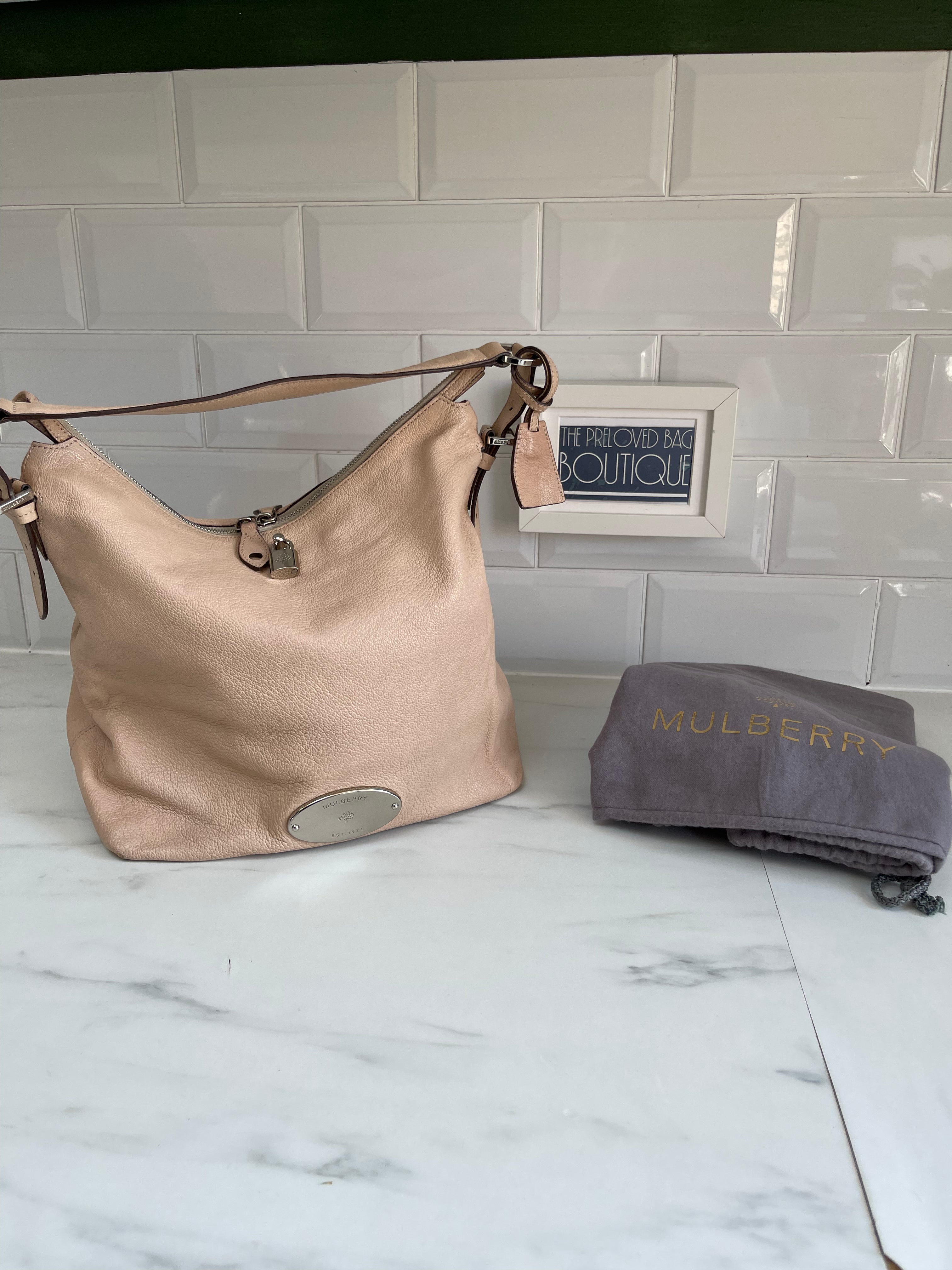 Mulberry hobo bag tan hotsell