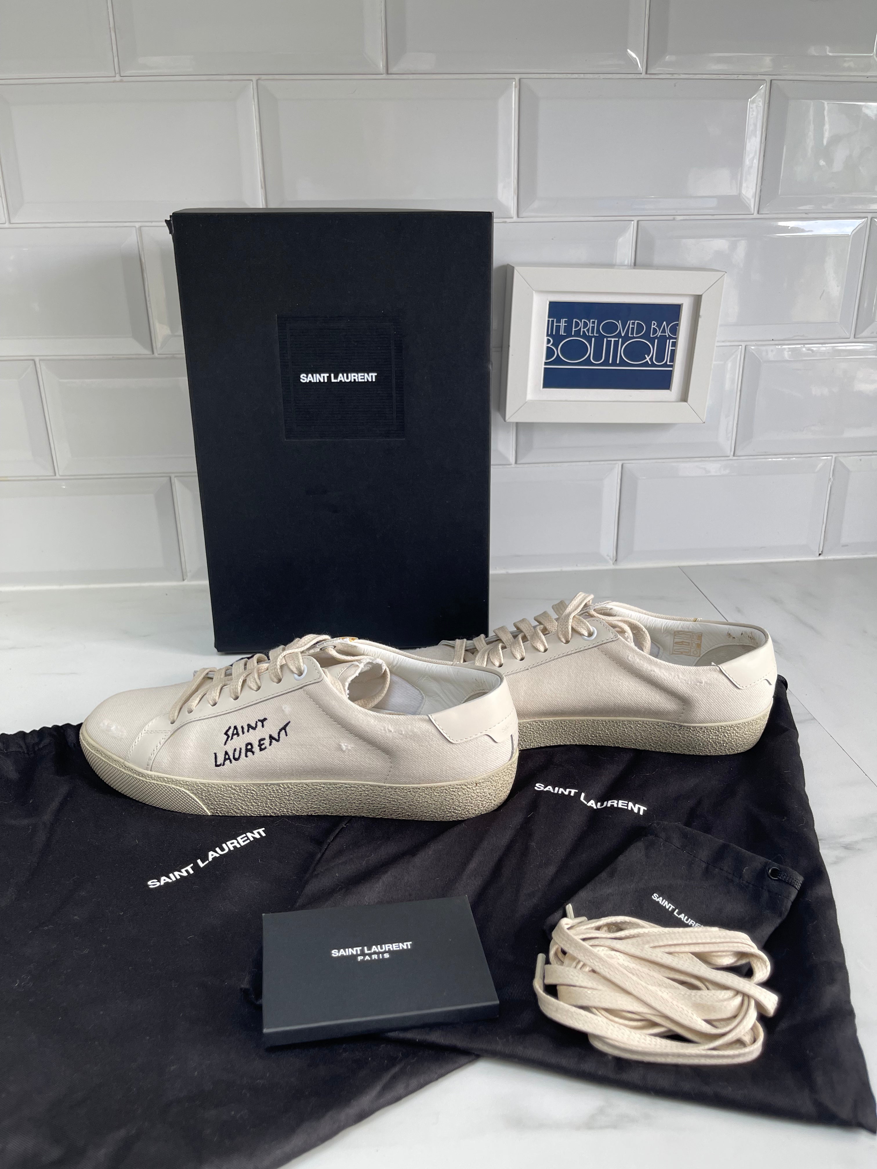 Saint Laurent Trainers The Preloved Bag Boutique