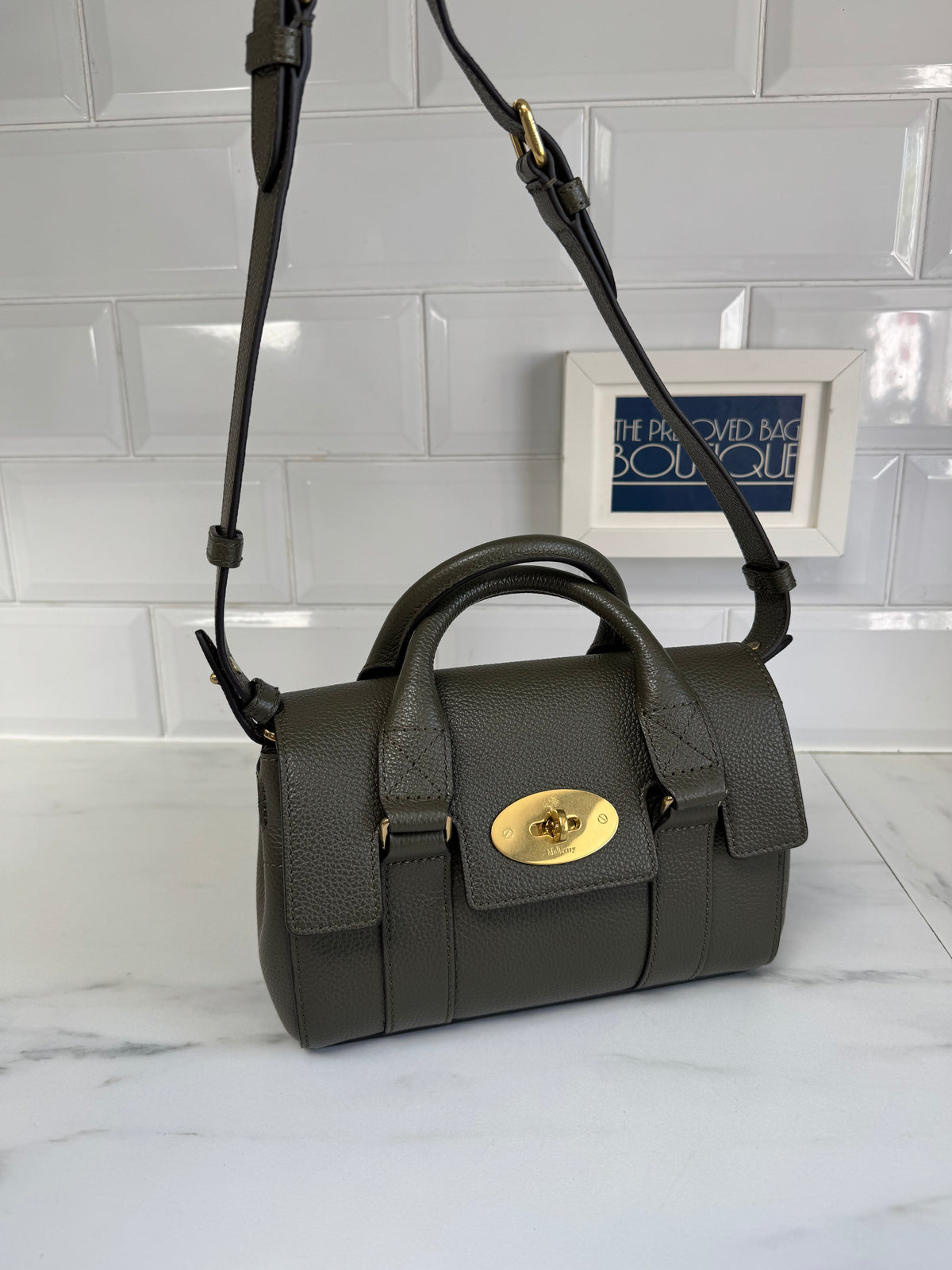 Mulberry Bayswater - Juniper Green