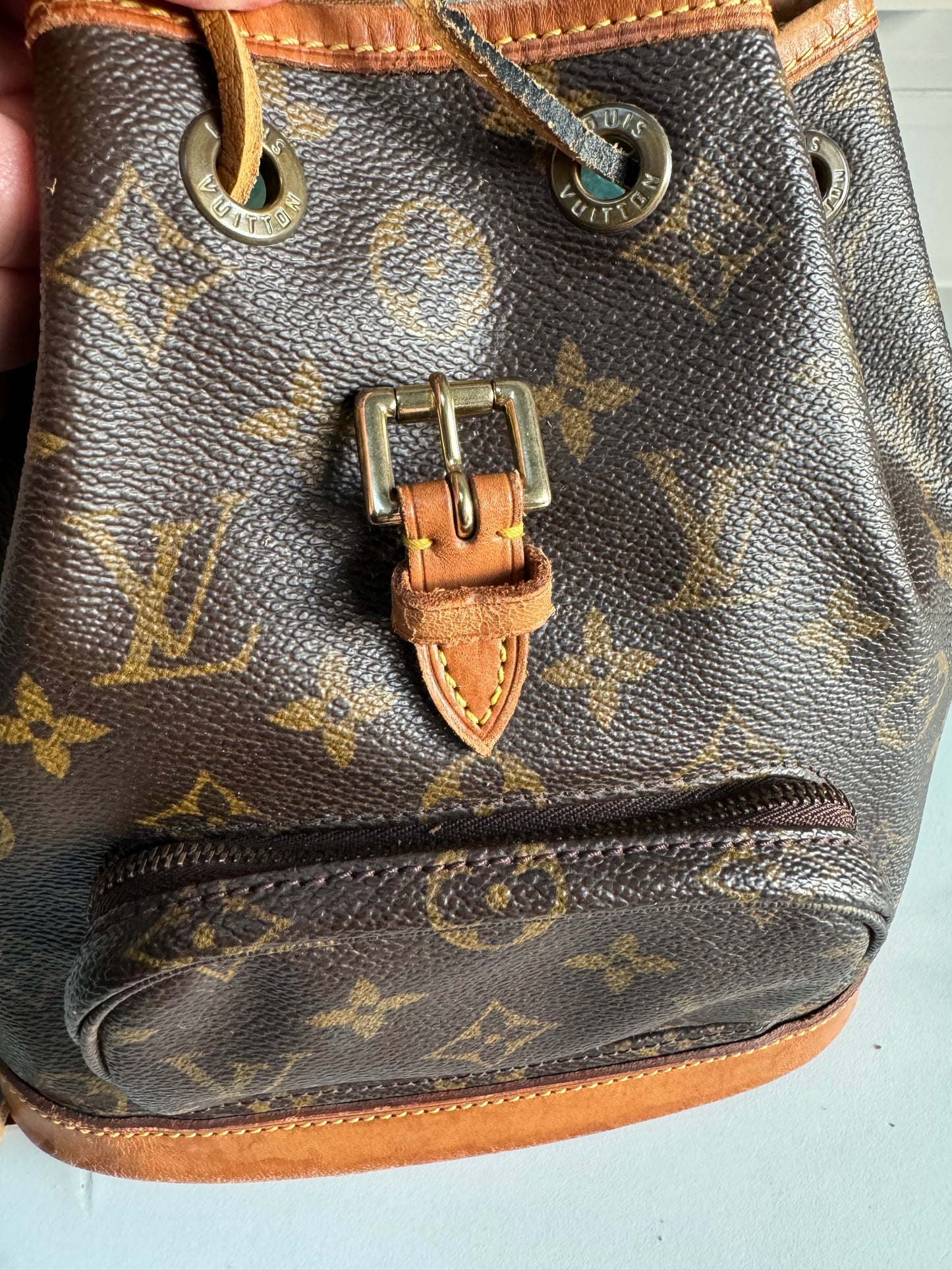 Louis Vuitton Vintage Montsouris Mini Backpack - Monogram