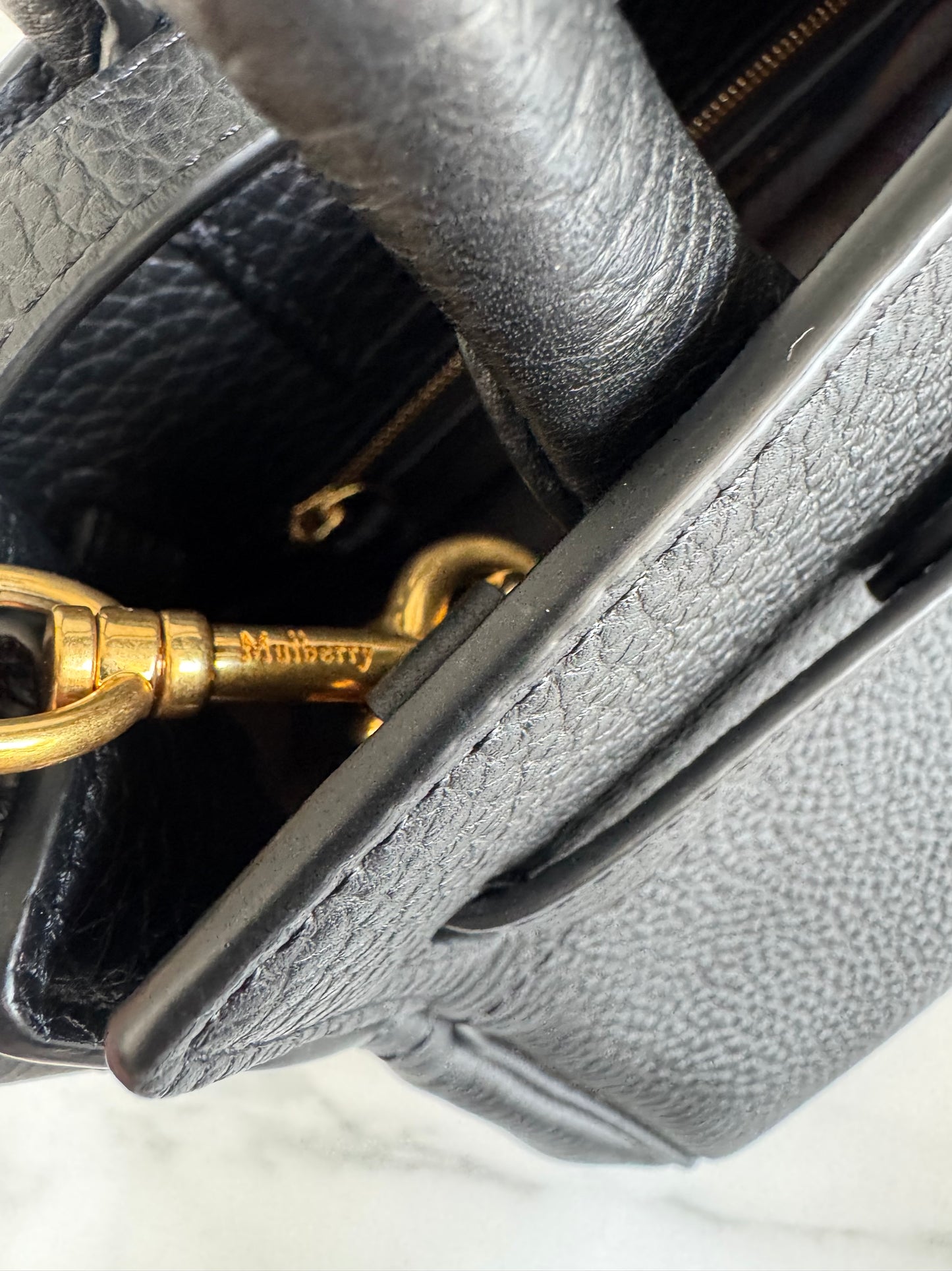Mulberry Small Belted Bayswater - Black