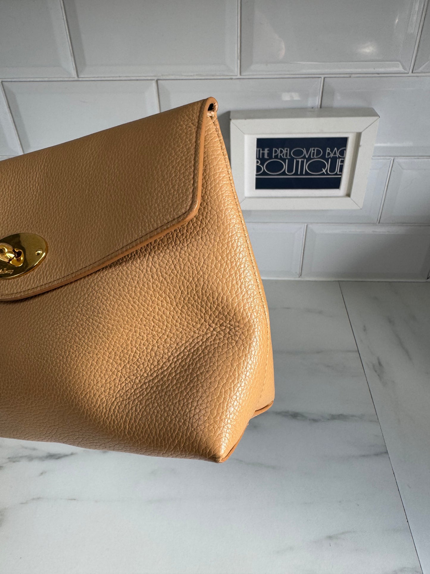 Mulberry Darley Cosmetic Pouch - Deer Brown