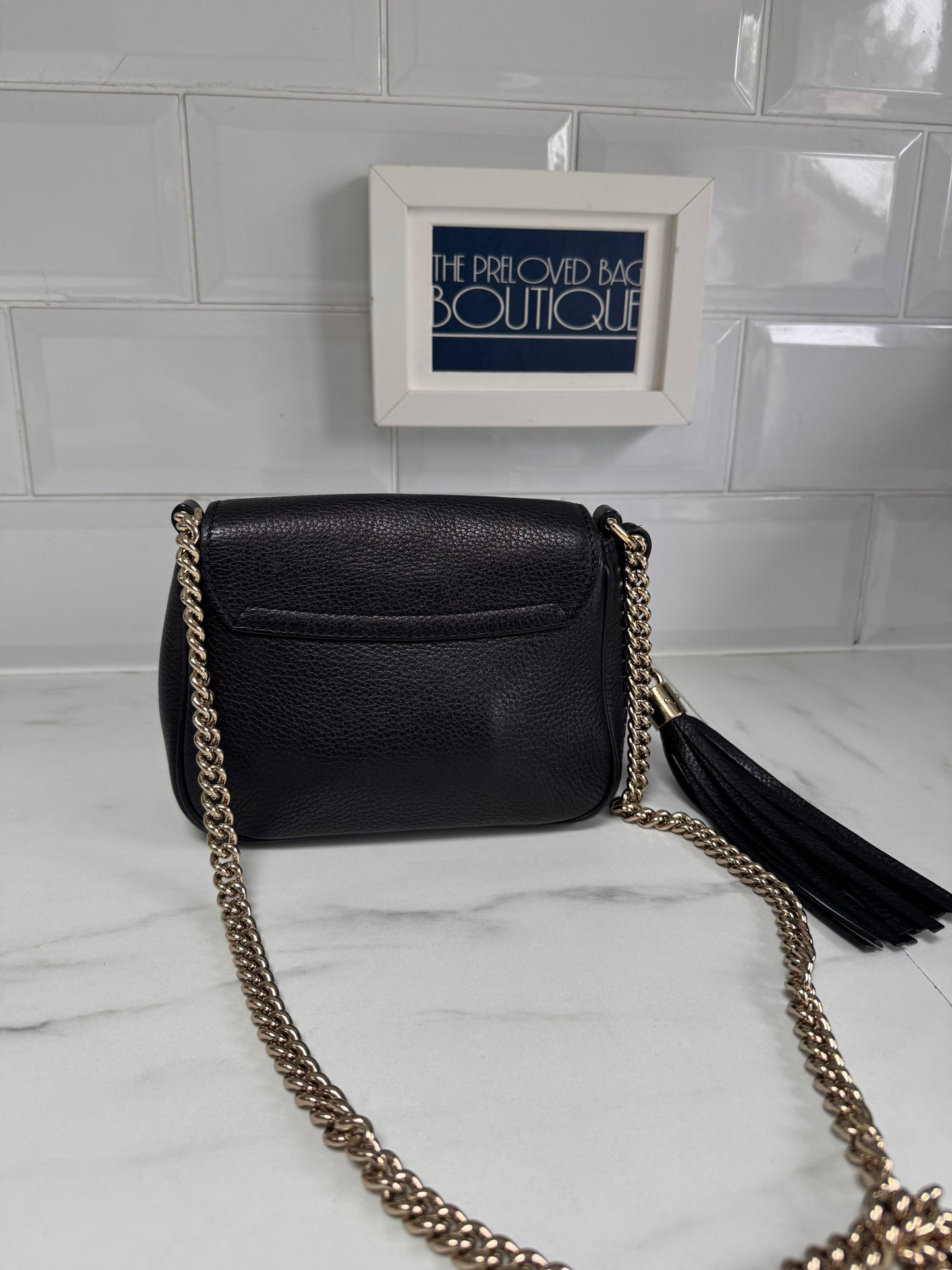 Gucci Small Soho Flap - Black