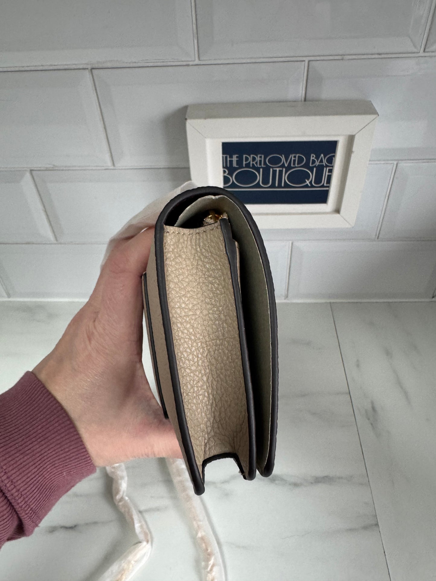 Mulberry Bayswater Clutch - Dune