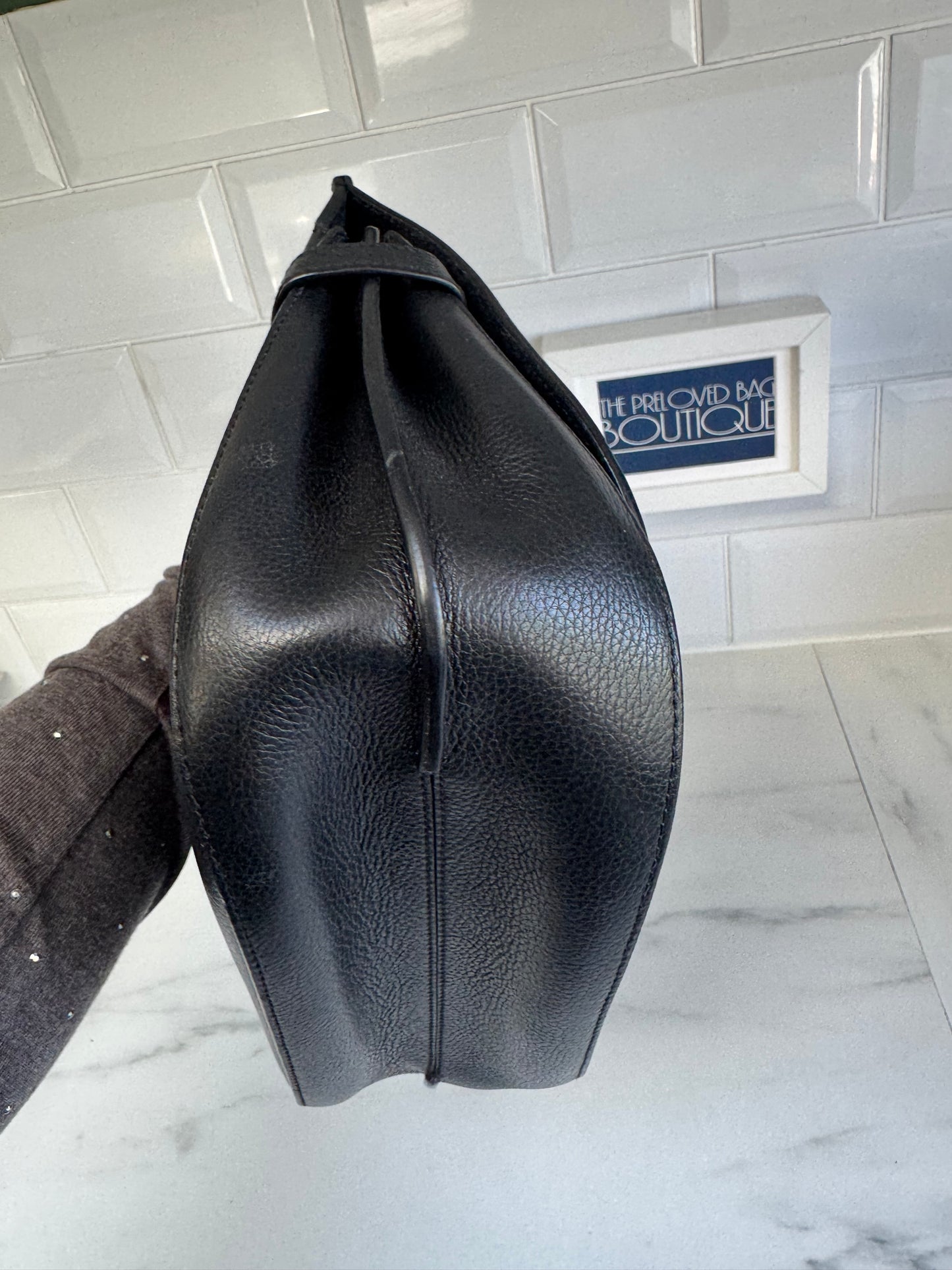 Mulberry Large Amberley - Black