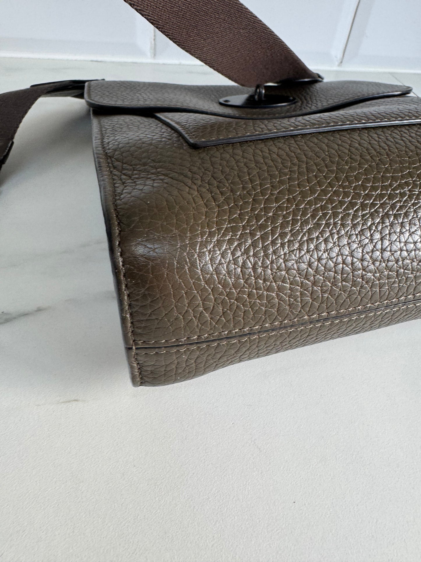 Mulberry Small Antony - Dark Palm