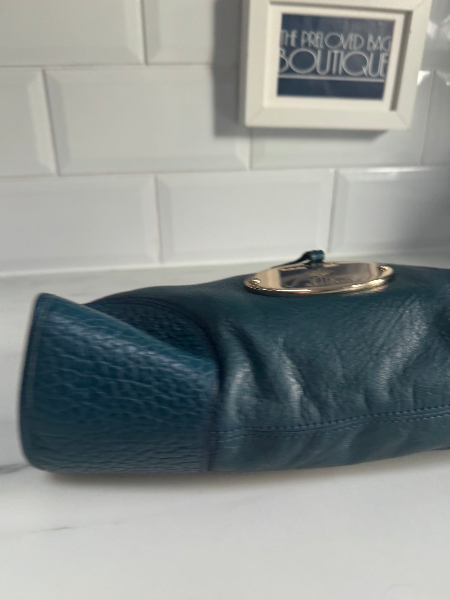 Mulberry Small Taylor - Petrol Blue