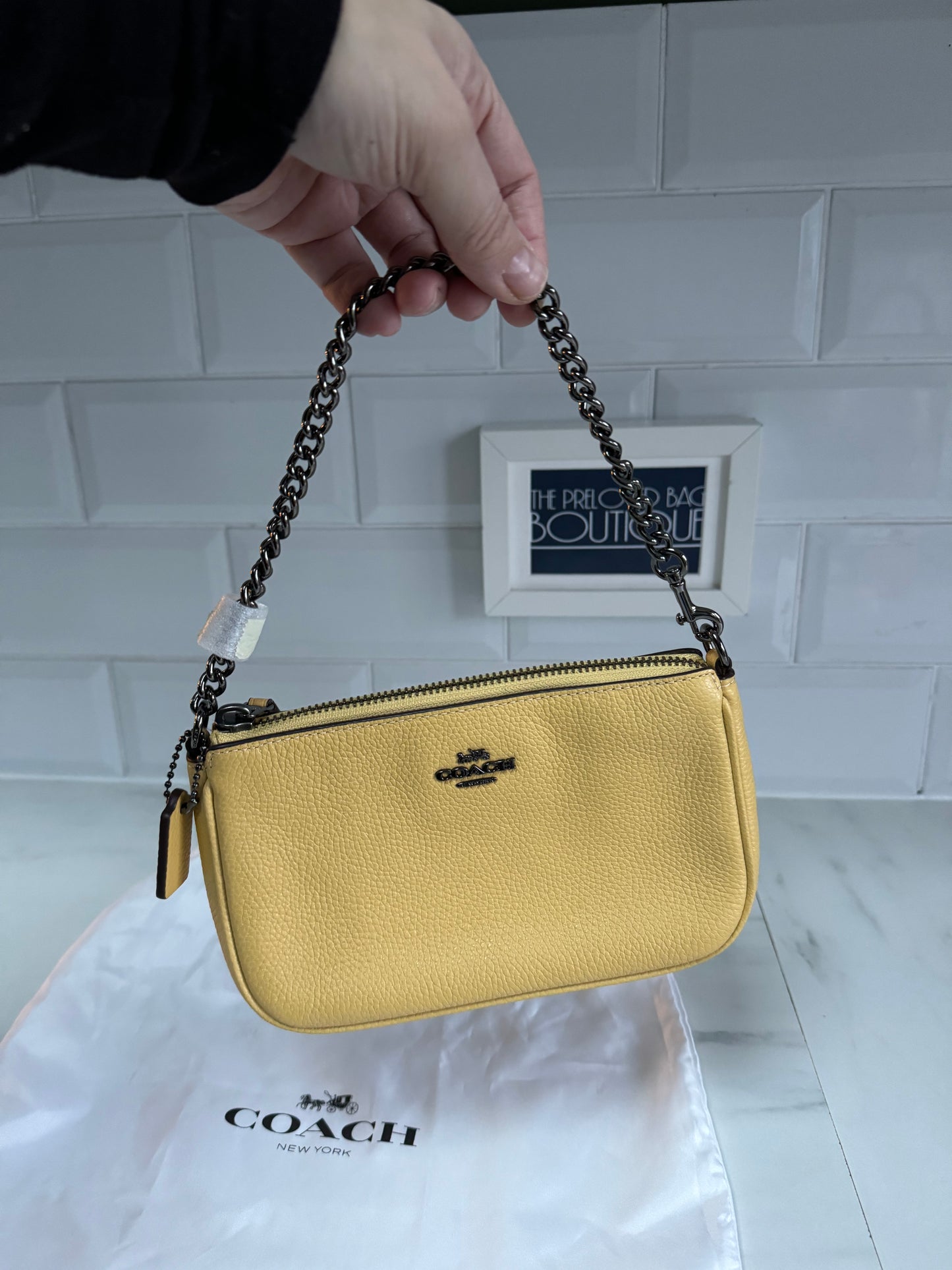 Coach Nolita 19 - Yellow