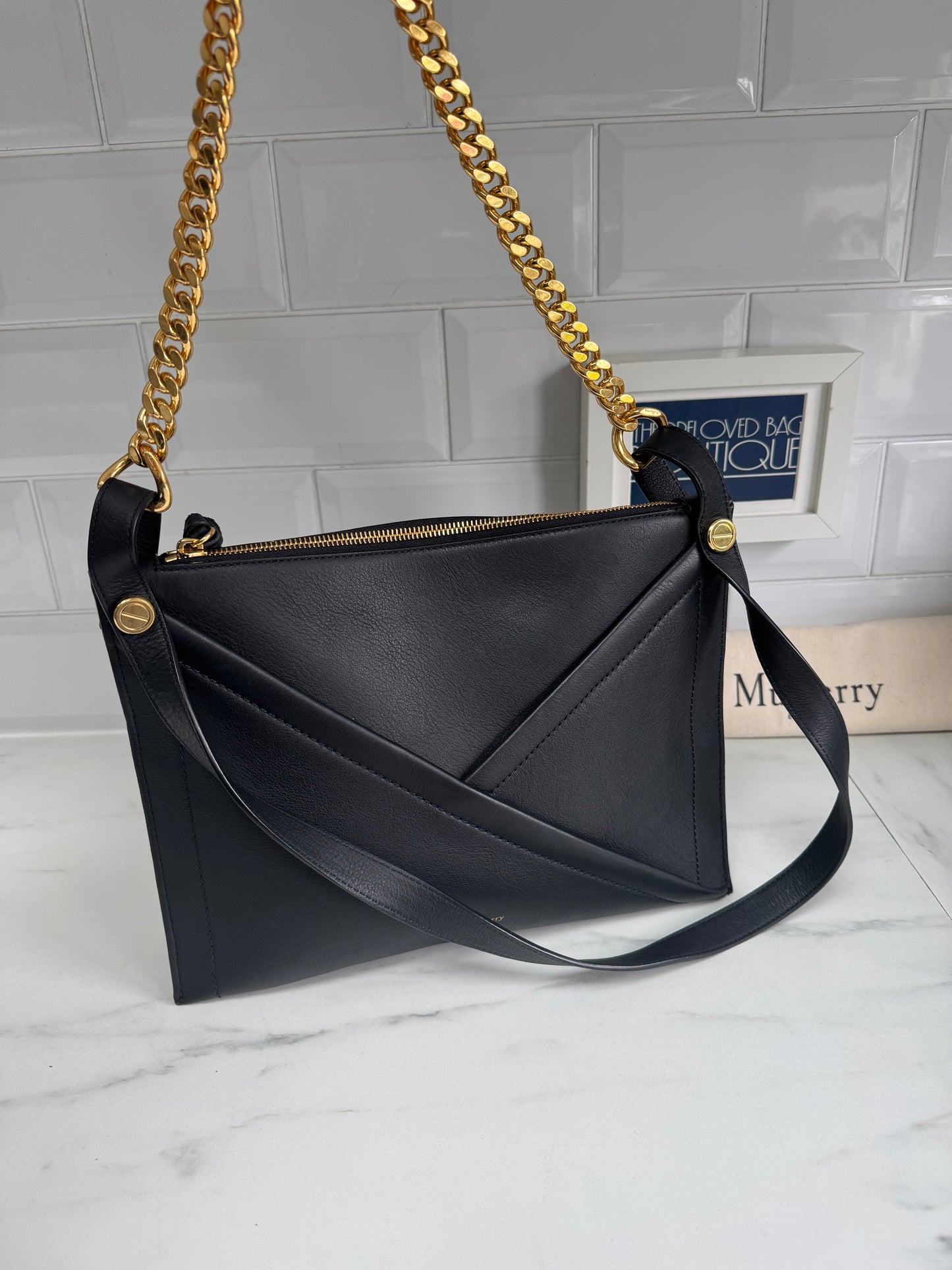 Mulberry M Pouch - Black