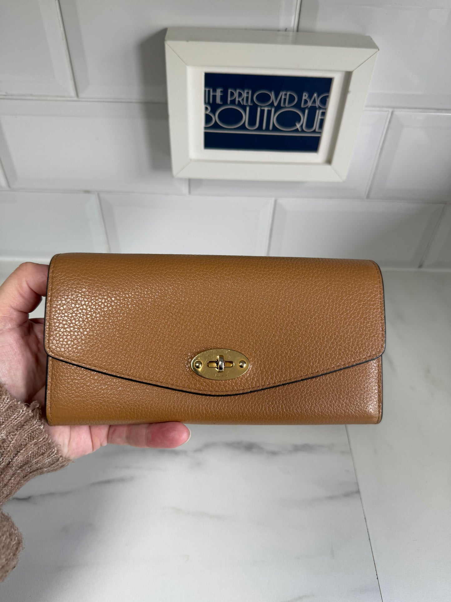 Mulberry Darley Wallet - Deer Brown