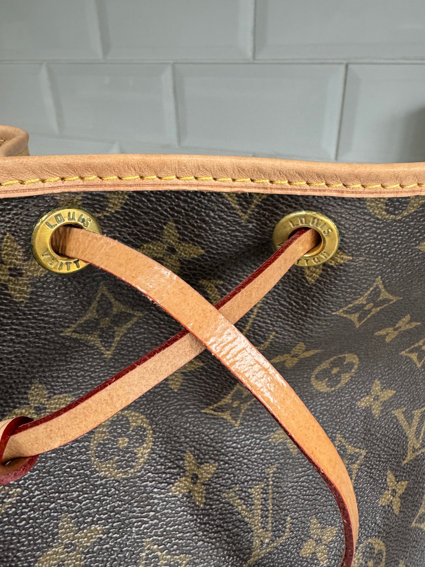 Louis Vuitton GM Noe Bucket Bag - Brown Monogram