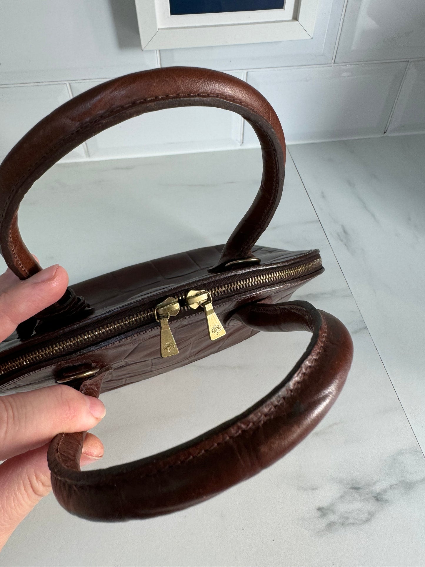 Mulberry Vintage Edbury - Chocolate Brown