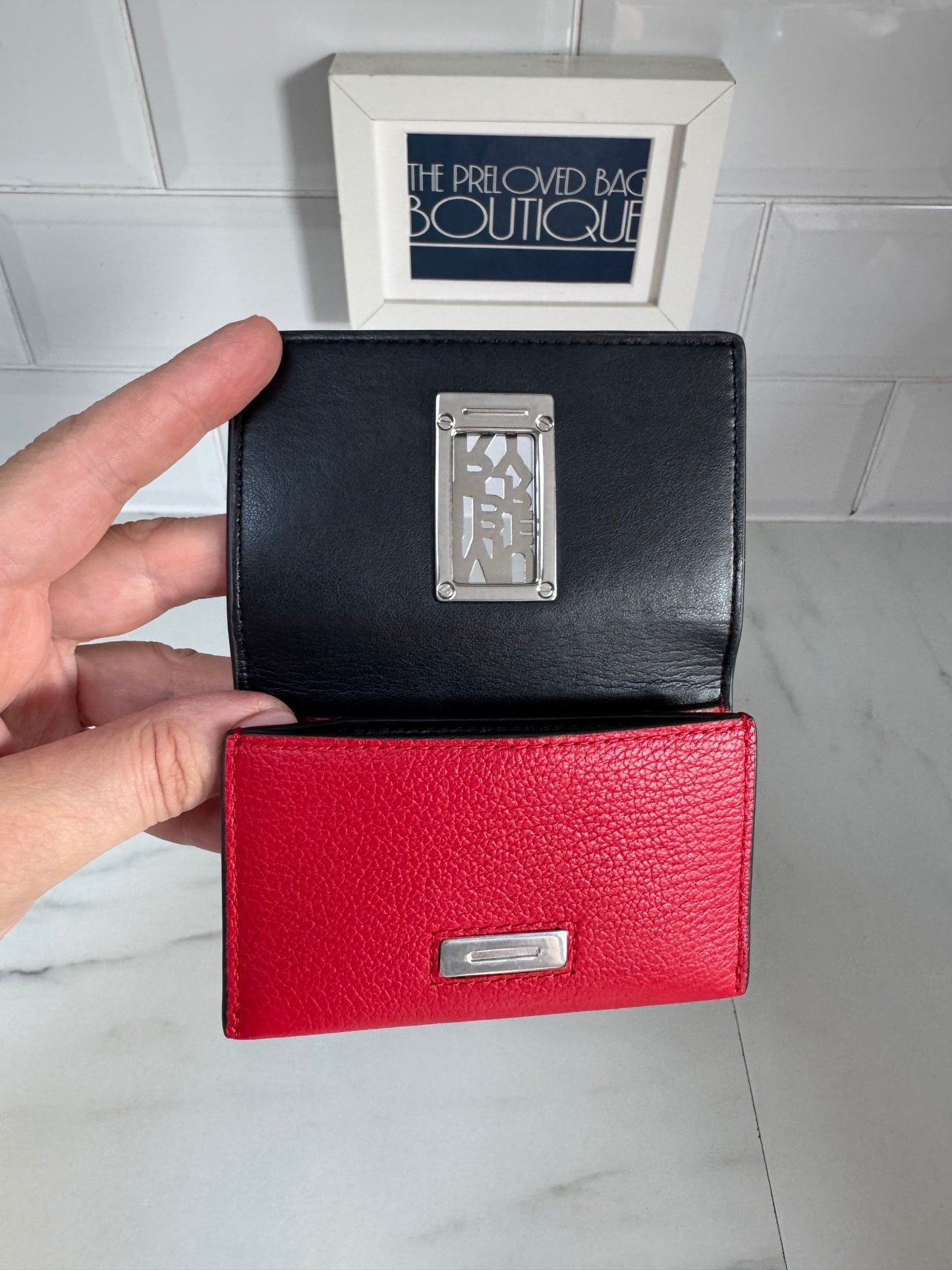 Mulberry Sadie Card Wallet - Lancaster Red