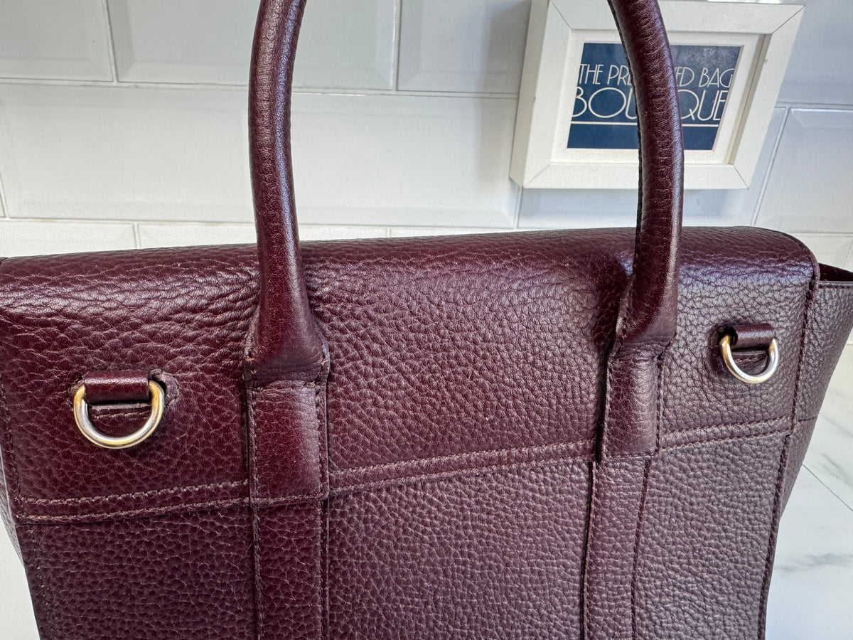 Mulberry Small Bayswater - Oxblood