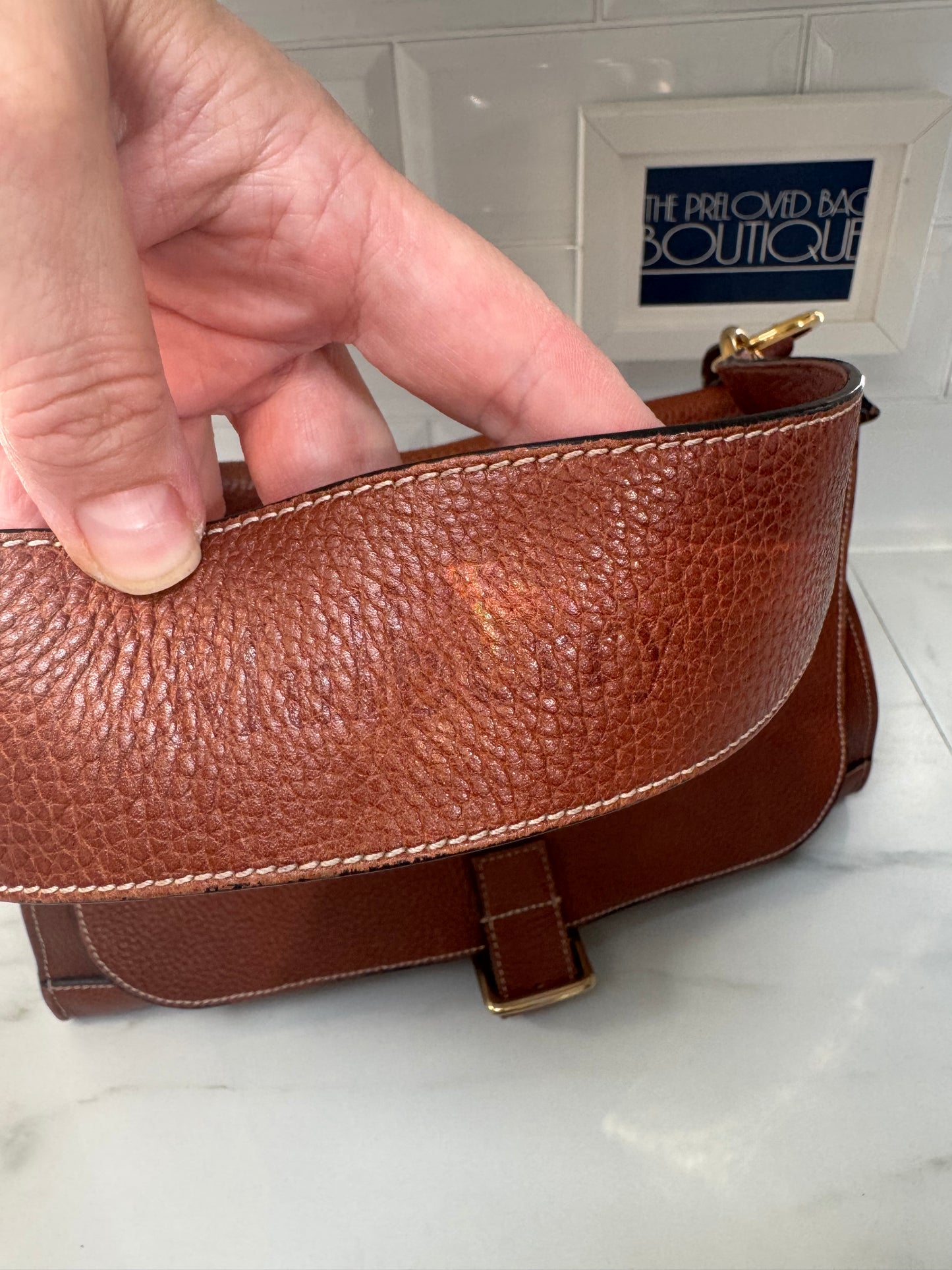 Mulberry Chiltern Satchel - Oak