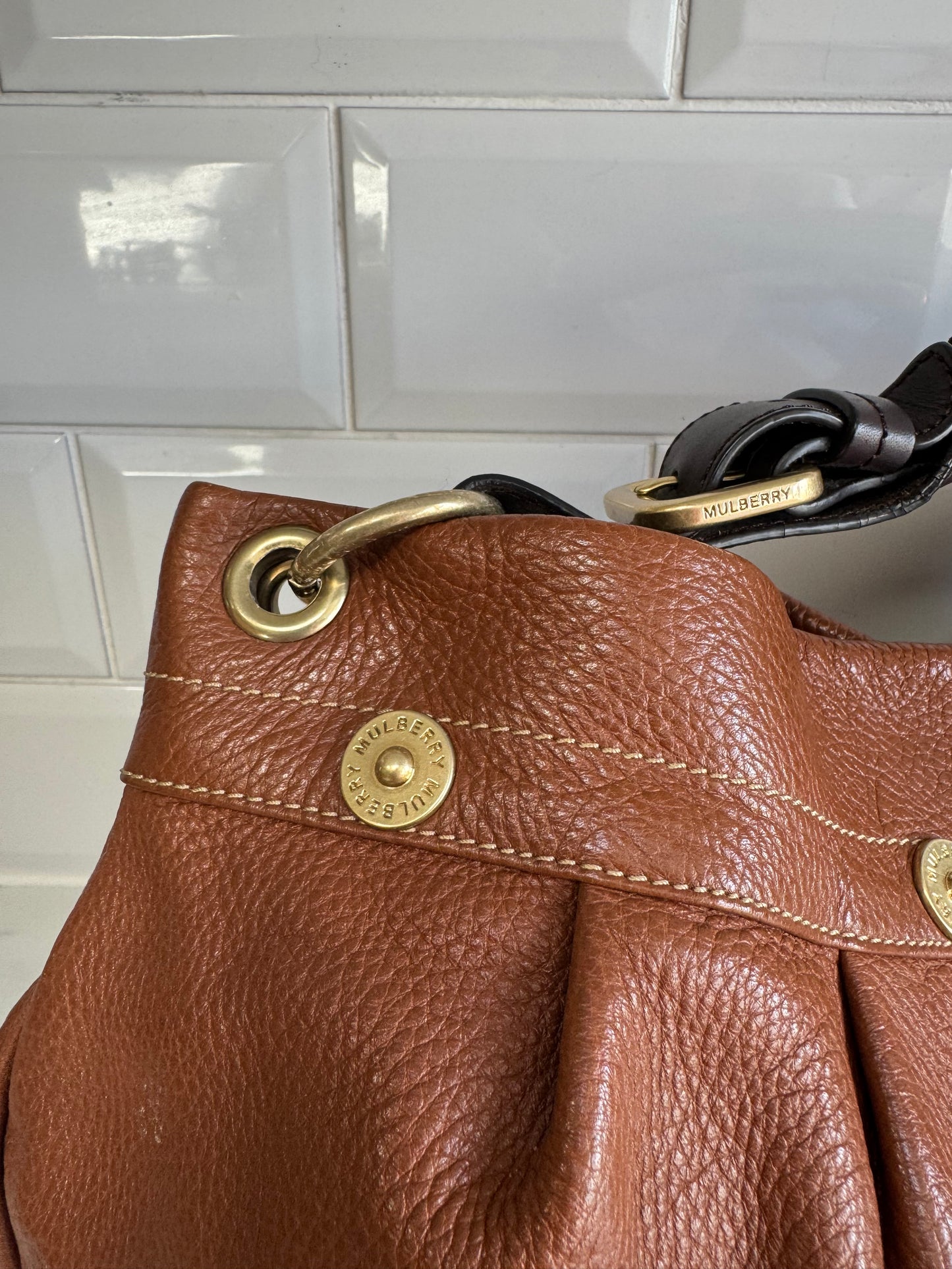 Mulberry Mitzy East West Hobo - Oak