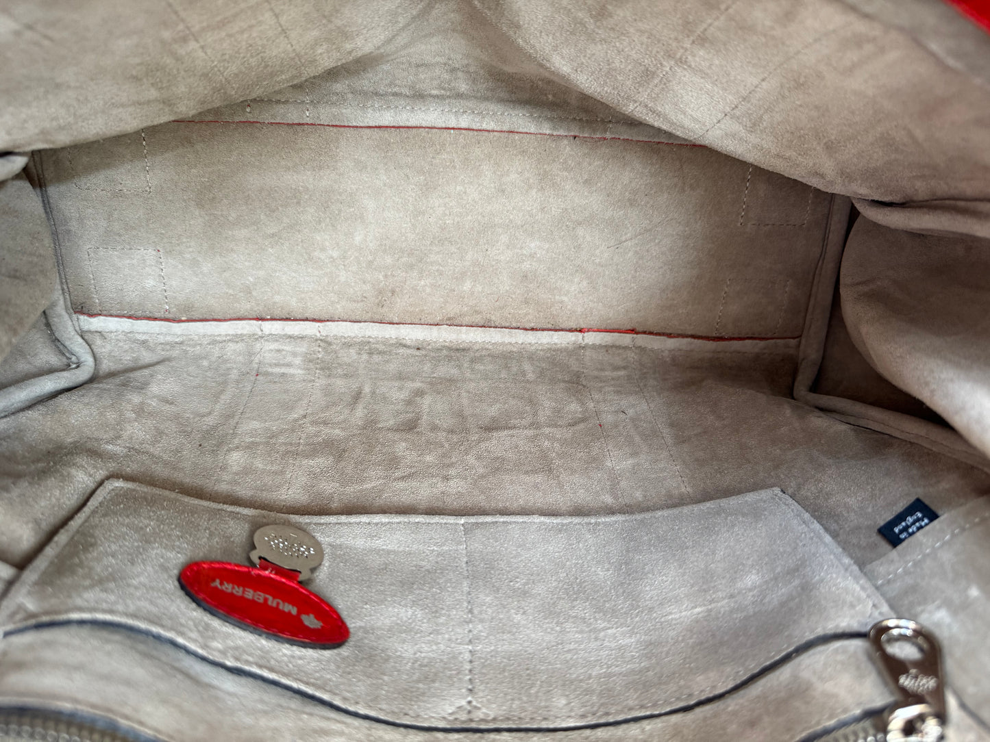 Mulberry Bayswater - Tomato Red Patent