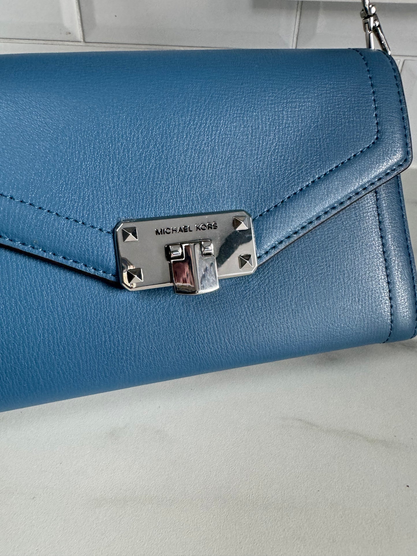 Michael Kors Kinsley WOC - Denim Blue