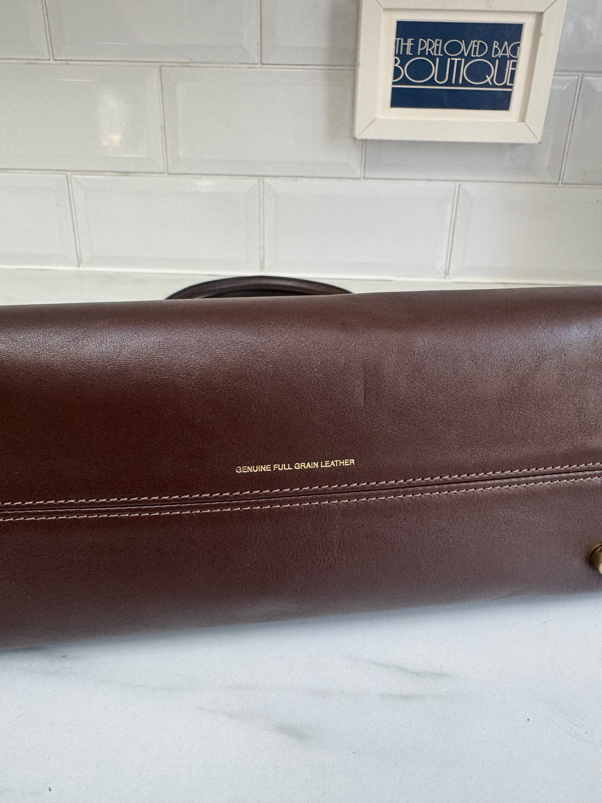 Coach Empire Carryall 34- Chocolate Brown