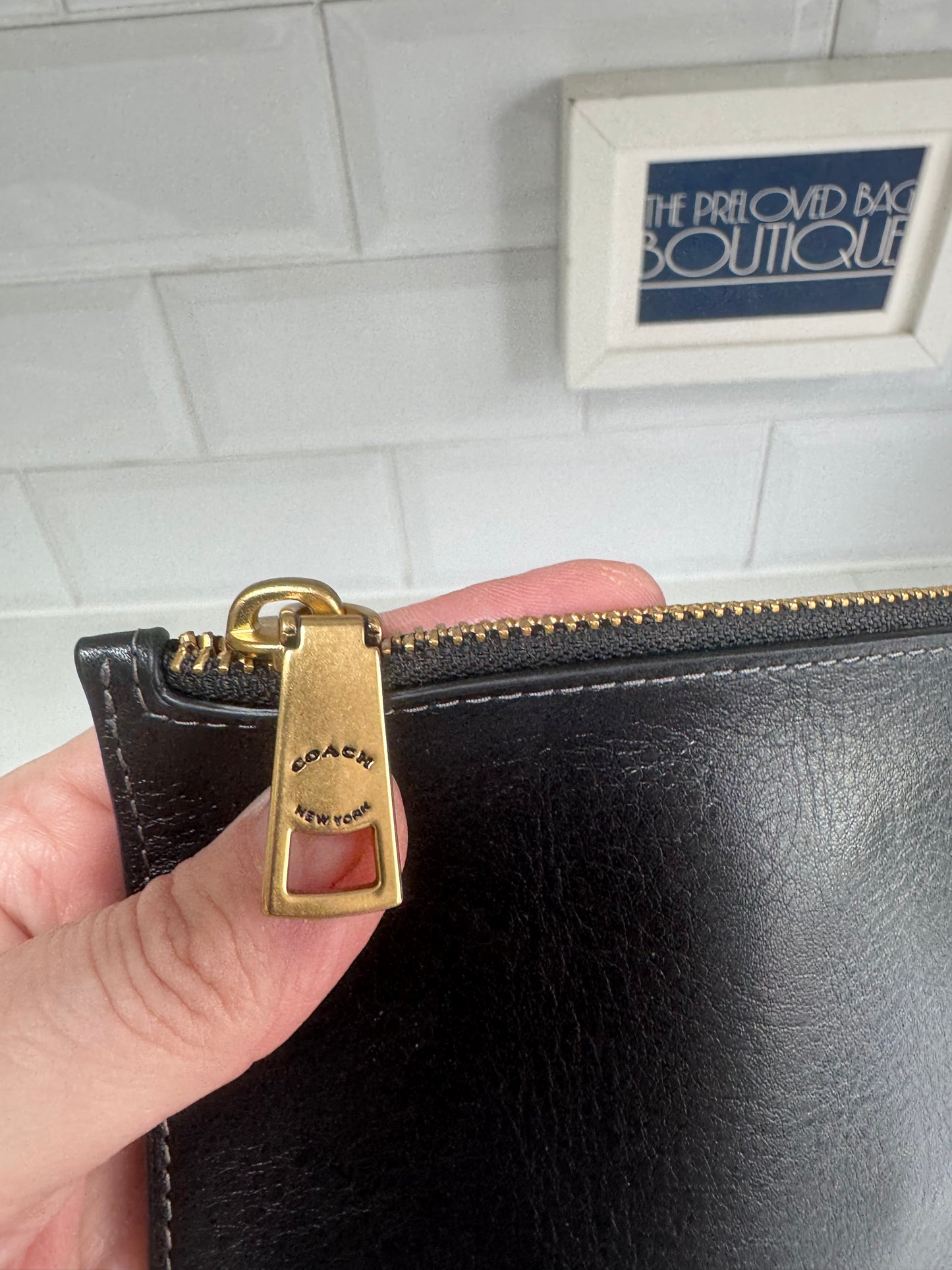 Coach Wristlet - Black