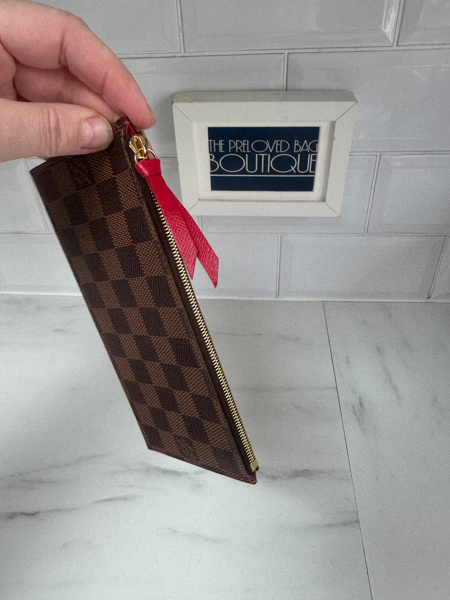 Louis Vuitton Felice Zip top Pouch - Damier Ebene