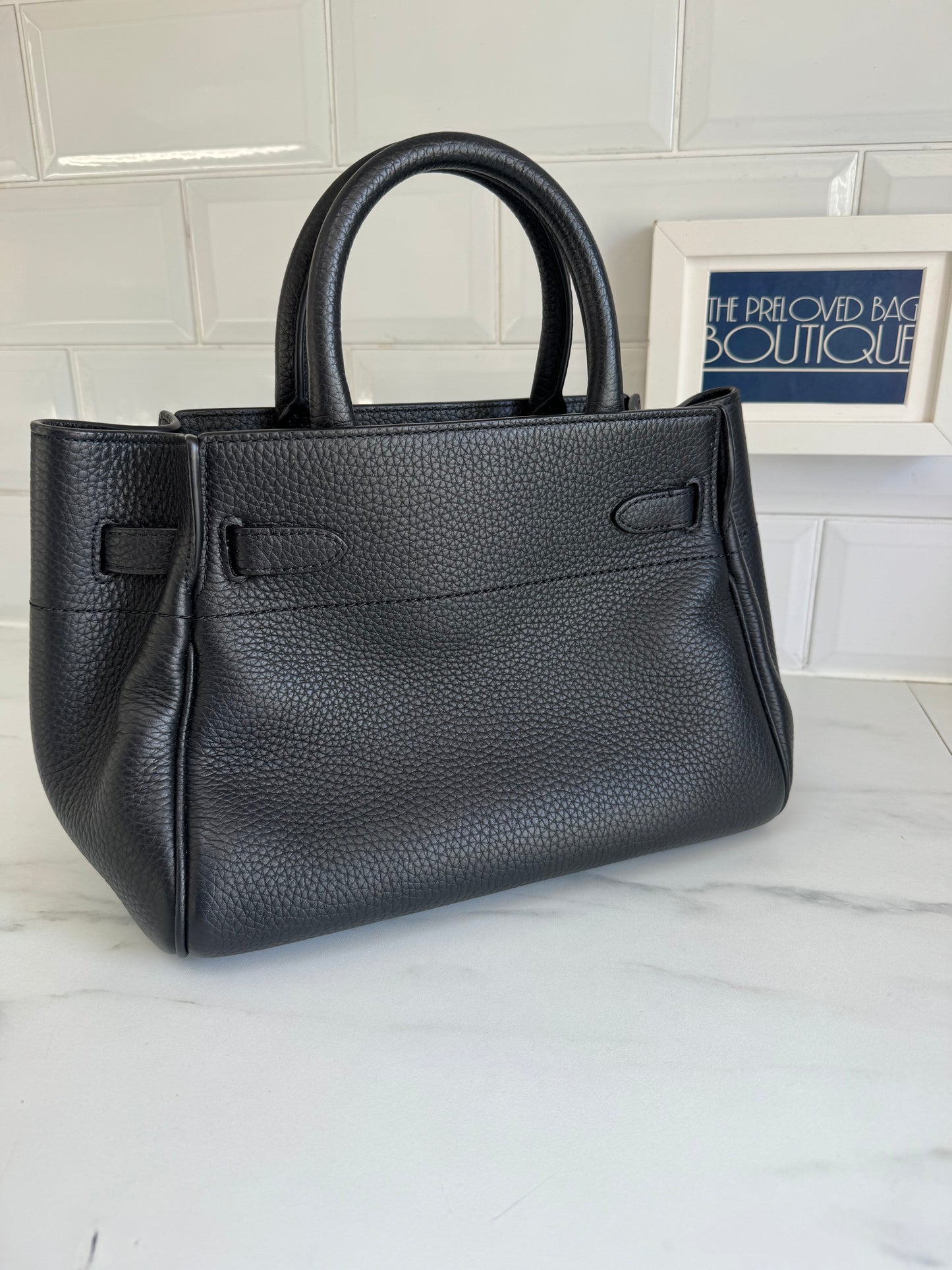 Mulberry Small Belted Bayswater - Black